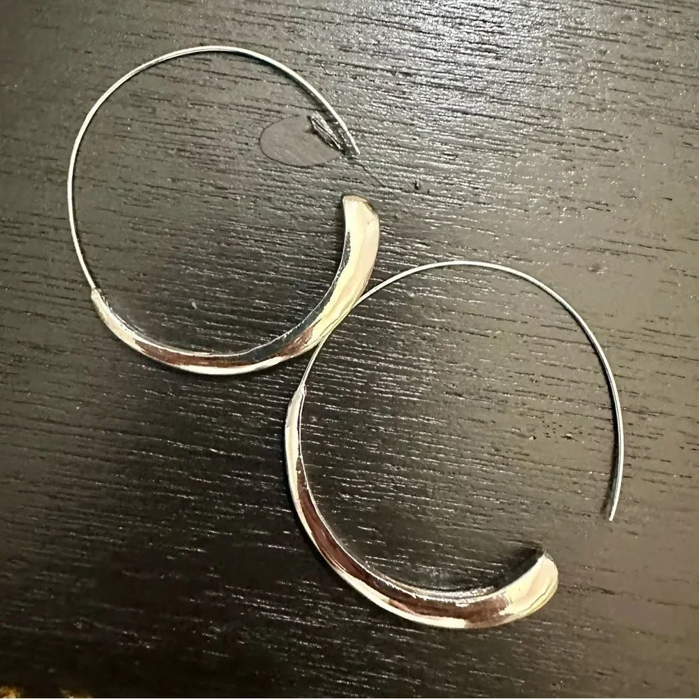 Sophisticated Silver Drop Earrings